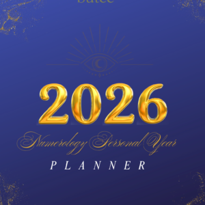 Yearly Numerology Planner cover photo.
